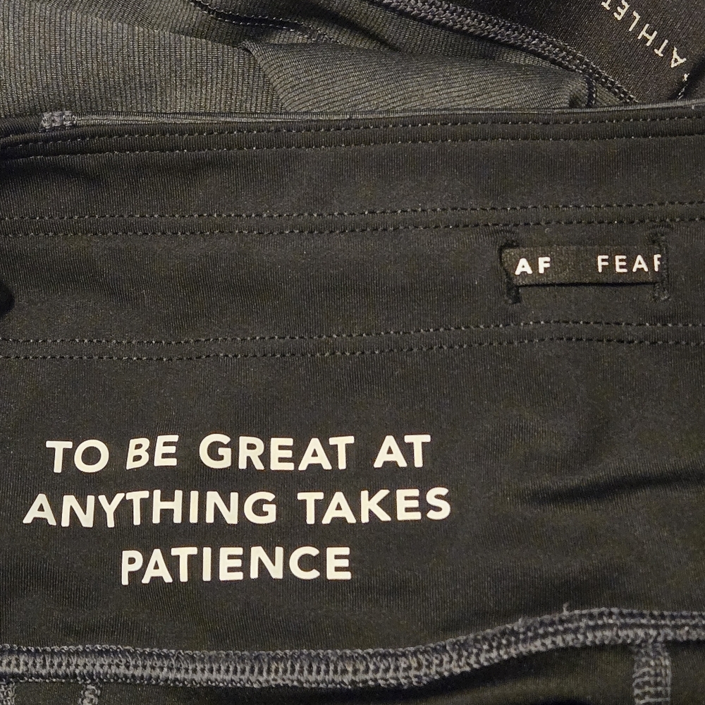 Allyson Felix & Athleta  Leggings Women's Size SP Color Dark Gray/Black - Picture 9 of 12